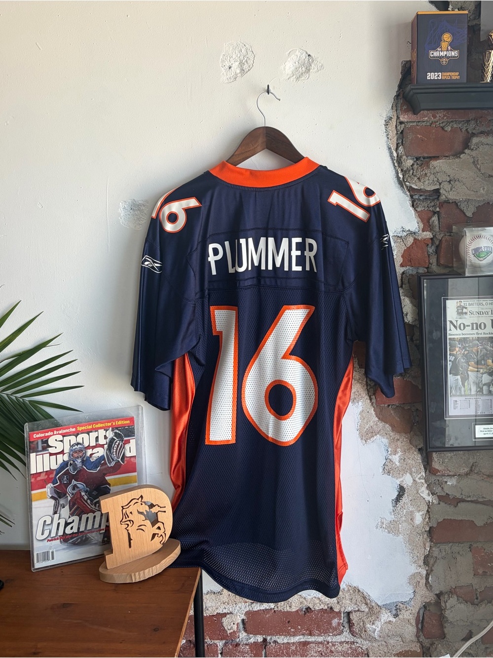 Jake Plummer Denver Broncos Reebok Jersey Size Men's Medium